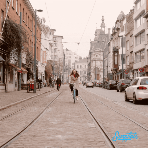 bicycle antwerp GIF by Swapfiets