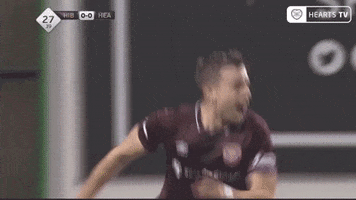 happy olly lee GIF by Heart of Midlothian