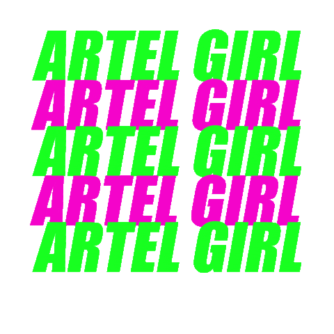 Girl Hair Sticker by Artel Salon