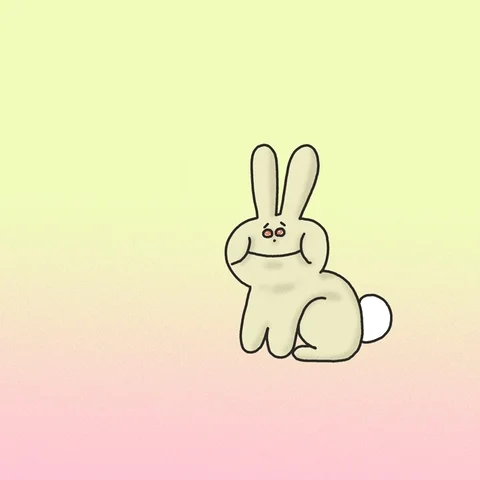 Easter Bunny GIF by GIPHY Studios Originals
