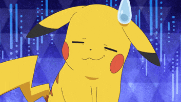 Sweatdrop Sigh GIF by Pokémon