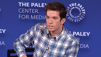 Happy John Mulaney GIF by The Paley Center for Media
