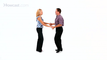 East Coast Swing Sweetheart Position GIF