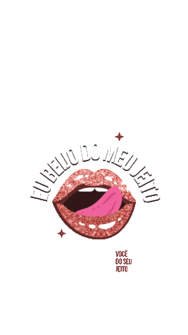 Glitter Make Sticker