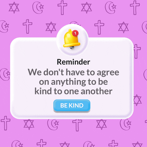 Be Kind Israel GIF by GIF Peace a Chance