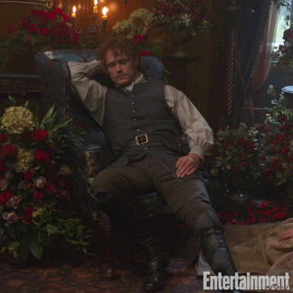 Sam Heughan Ew GIF by Entertainment Weekly - Find & Share on GIPHY