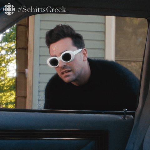 Confused Schitts Creek GIF by CBC - Find & Share on GIPHY