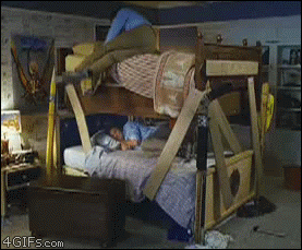 If you were to sleep in a bunk bed would you prefer to sleep on the bottom bunk