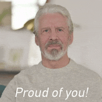 Proud Of You Thumbs Up GIF by Sealed With A GIF
