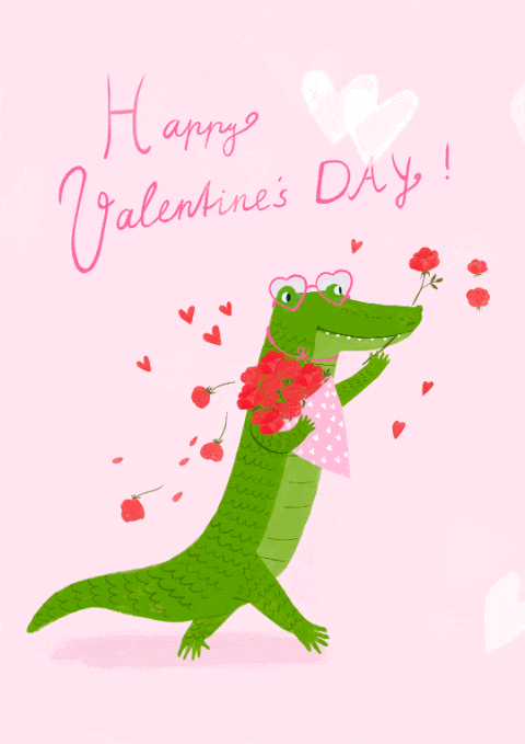 Valentines Day Hearts GIF