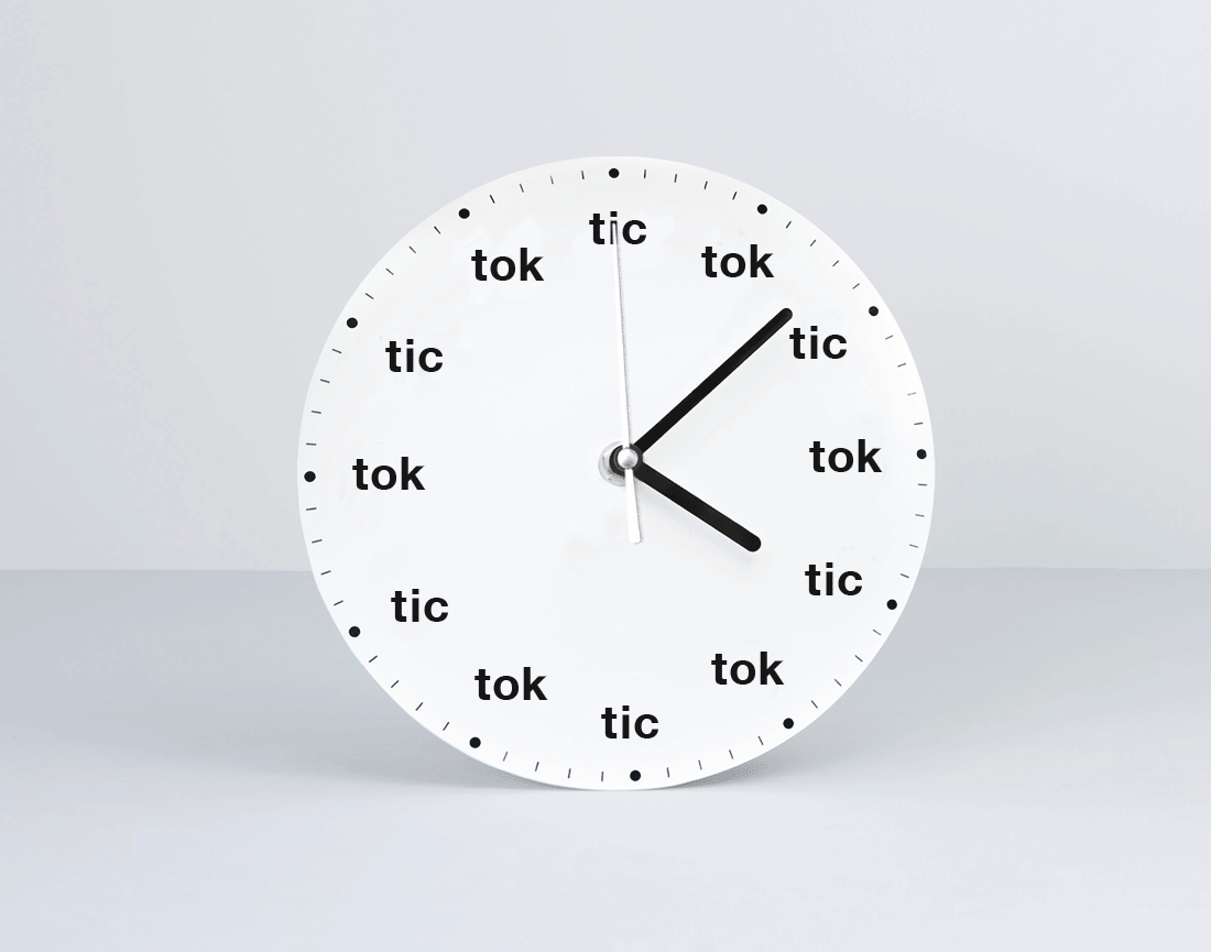 Image result for tick tock gif