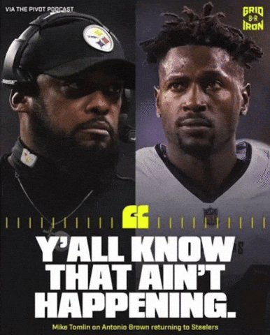 Antonio Brown Football GIF