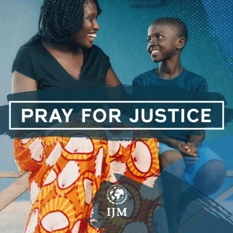 Pray International Justice Mission GIF by IJMUK