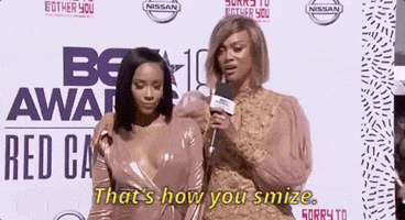 Red Carpet Thats How You Smize GIF by BET Awards
