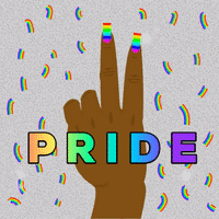Gay Pride GIF by Ashley Slade Art