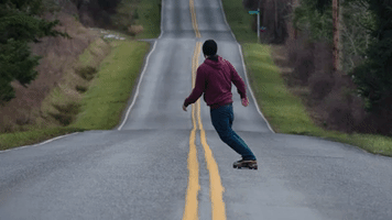 Lopez Island Skateboarding GIF