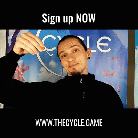 Sign Up The Cycle GIF