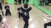 kids dancing GIF
