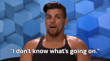 Confused Big Brother Season 20 GIF by Big Brother