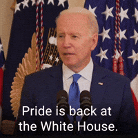 Pride is back at the White House.