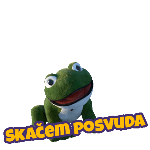Frog Priroda Sticker by Konzum