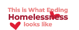 Homelessness Sticker by Mercy House