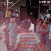 Celebrate Good Karma Hospital GIF by Acorn TV