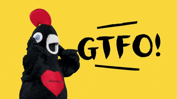 Excited Shock GIF by Nando's Singapore