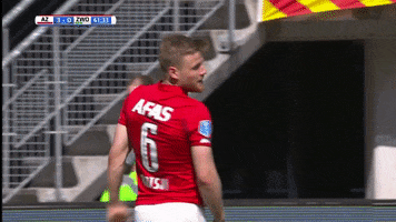 afas stadion cheering GIF by AZ Alkmaar