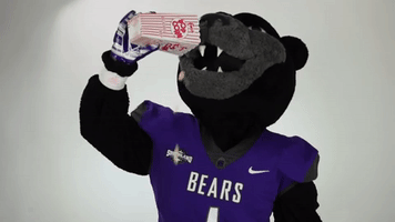 bearclawsup popcorn GIF by University of Central Arkansas