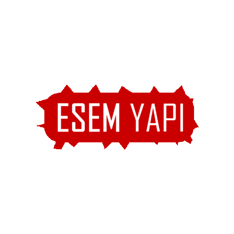 ESEM YAPI Sticker