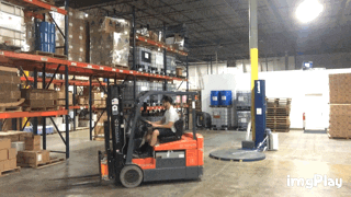 donuts forklift GIF