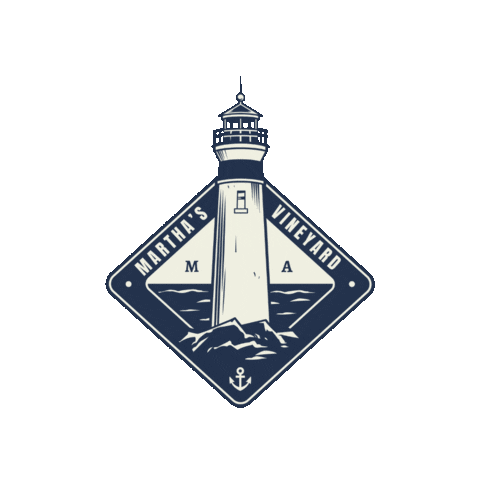Marthas Vineyard Sticker by Lissiland