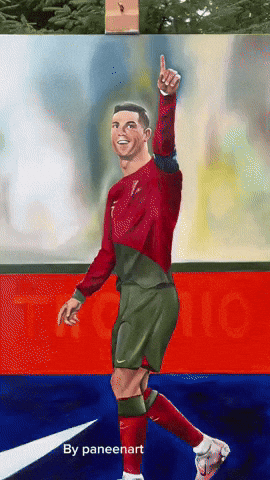 Ronaldo GIF by Paneenart
