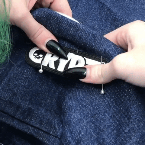 sewing sew GIF by Crypt TV