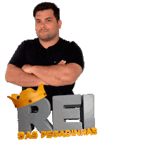 King Rei Sticker by Rafael Cunha