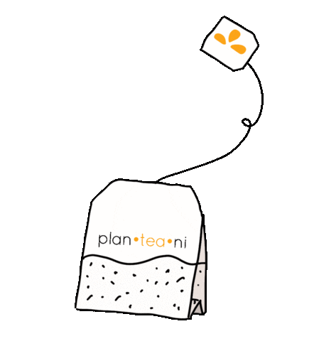 Tea Bag Sticker by Plantini