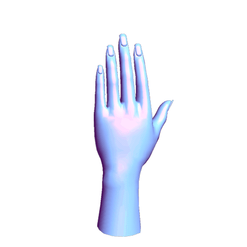 Hand Leamc Sticker by ALIEN.M00D