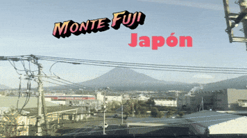 Fuji Mountain Japan GIF