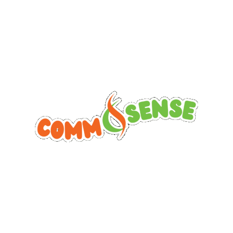 Comm&Sense Sticker