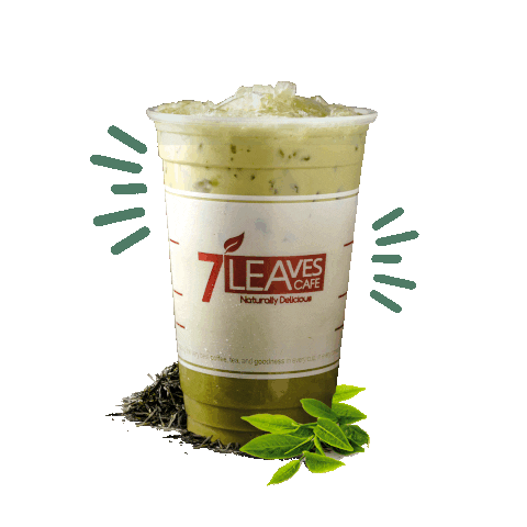 7Leavegreenthaitea Sticker by 7 Leaves Cafe