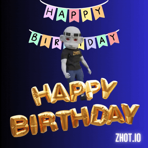 Happy Birthday 生日快樂 GIF by Zhot
