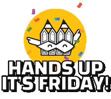 Hands Up Friday Sticker by Stamatia Alexaki