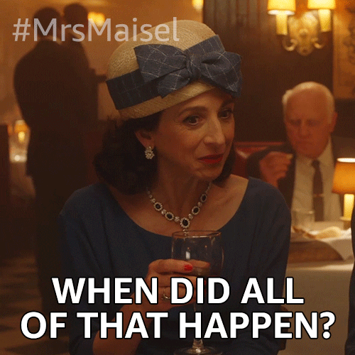 Happen Marin Hinkle GIF by The Marvelous Mrs. Maisel