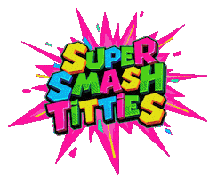 Super Smash Titties Sticker