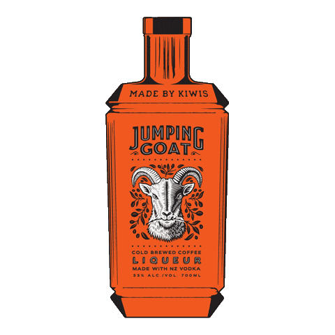 Coffeeliquor Sticker by Jumping Goat Liquor