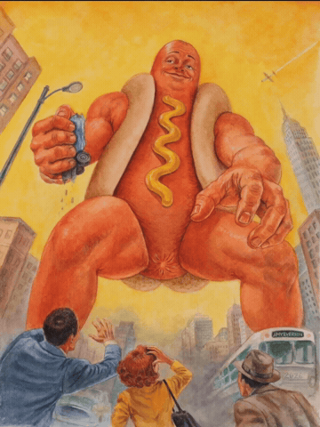King Kong Art GIF