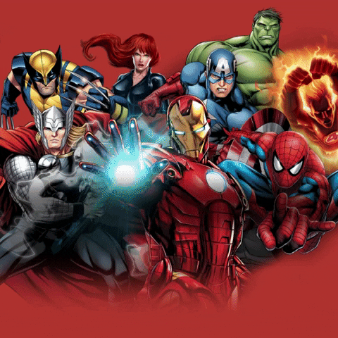 Party Marvel GIF by BOARDX