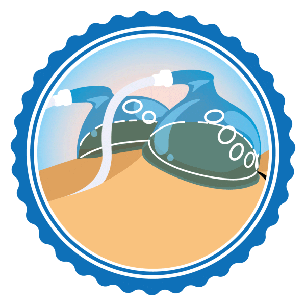 Delfin Machines Sticker