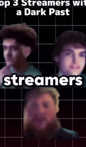 Blue Hair Streamers GIF